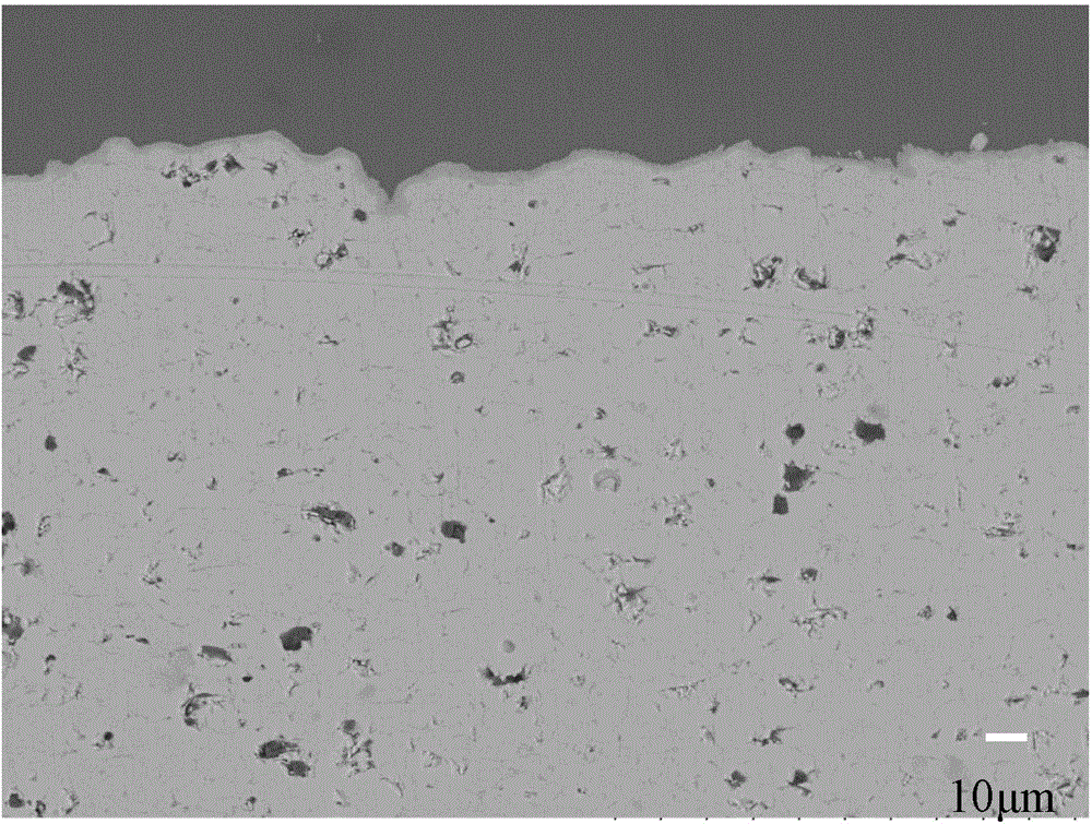 Trass volcanic ash erosion resistance multi-layer thermal barrier coating