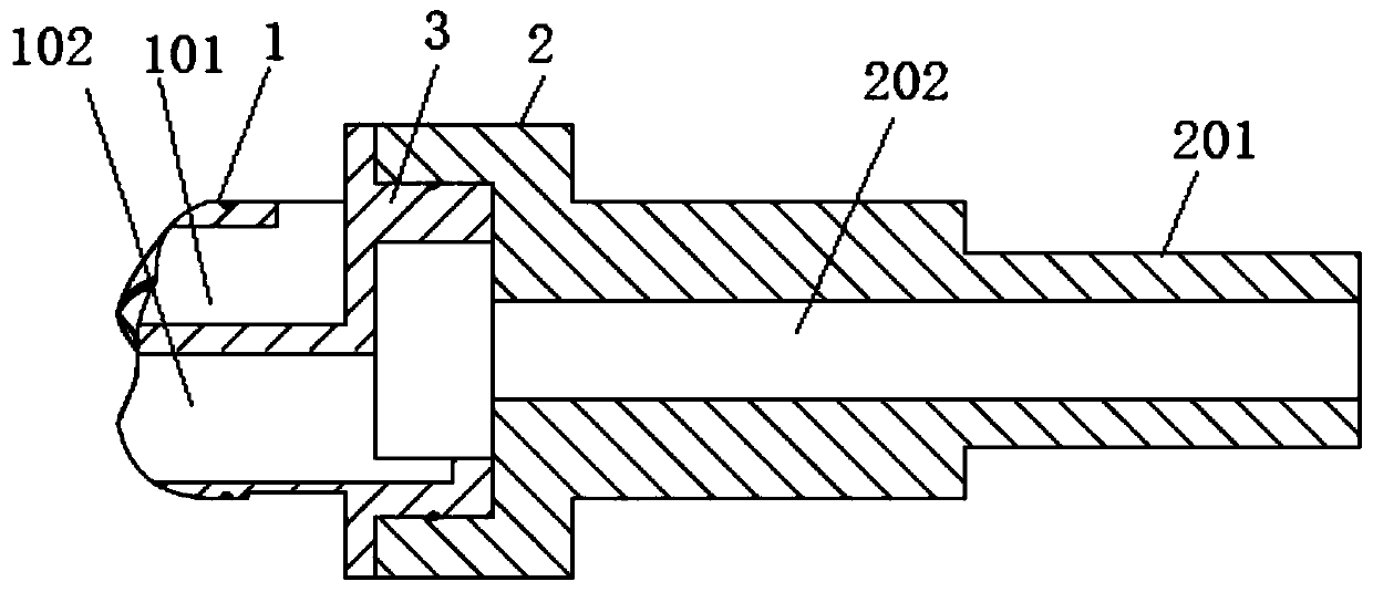 A cathode for electrolytic machining of free-form surface cavity