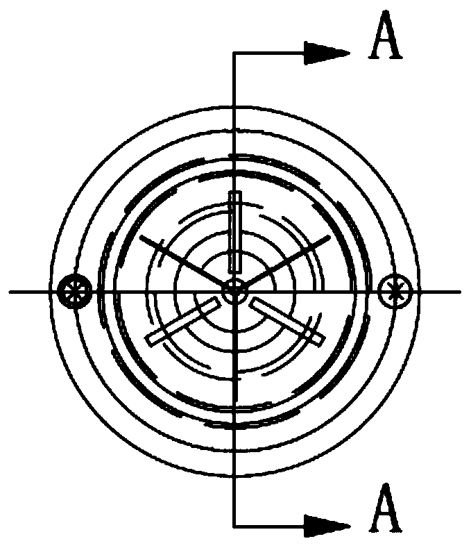 A cathode for electrolytic machining of free-form surface cavity