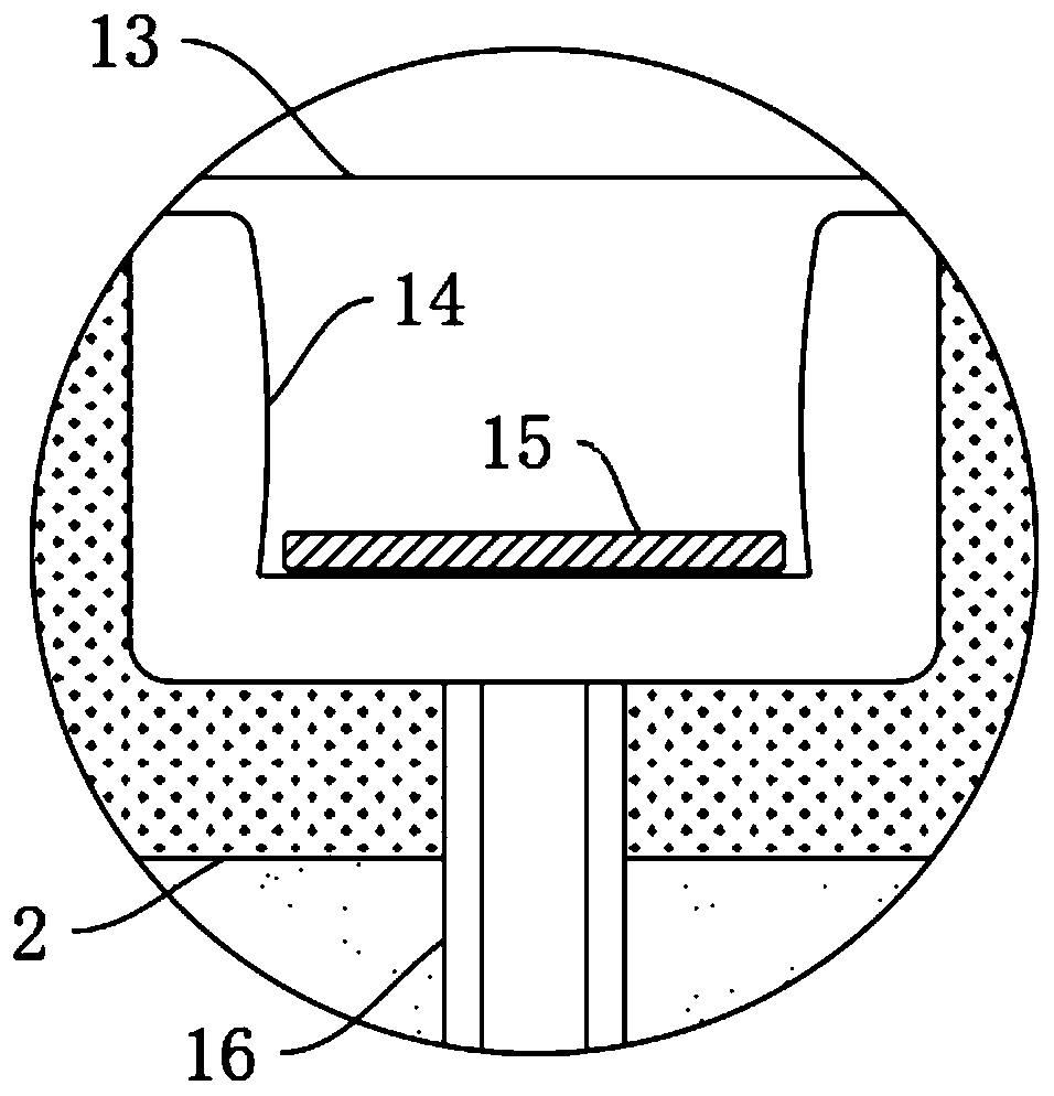 Bowl cushioning device with anti-skid function
