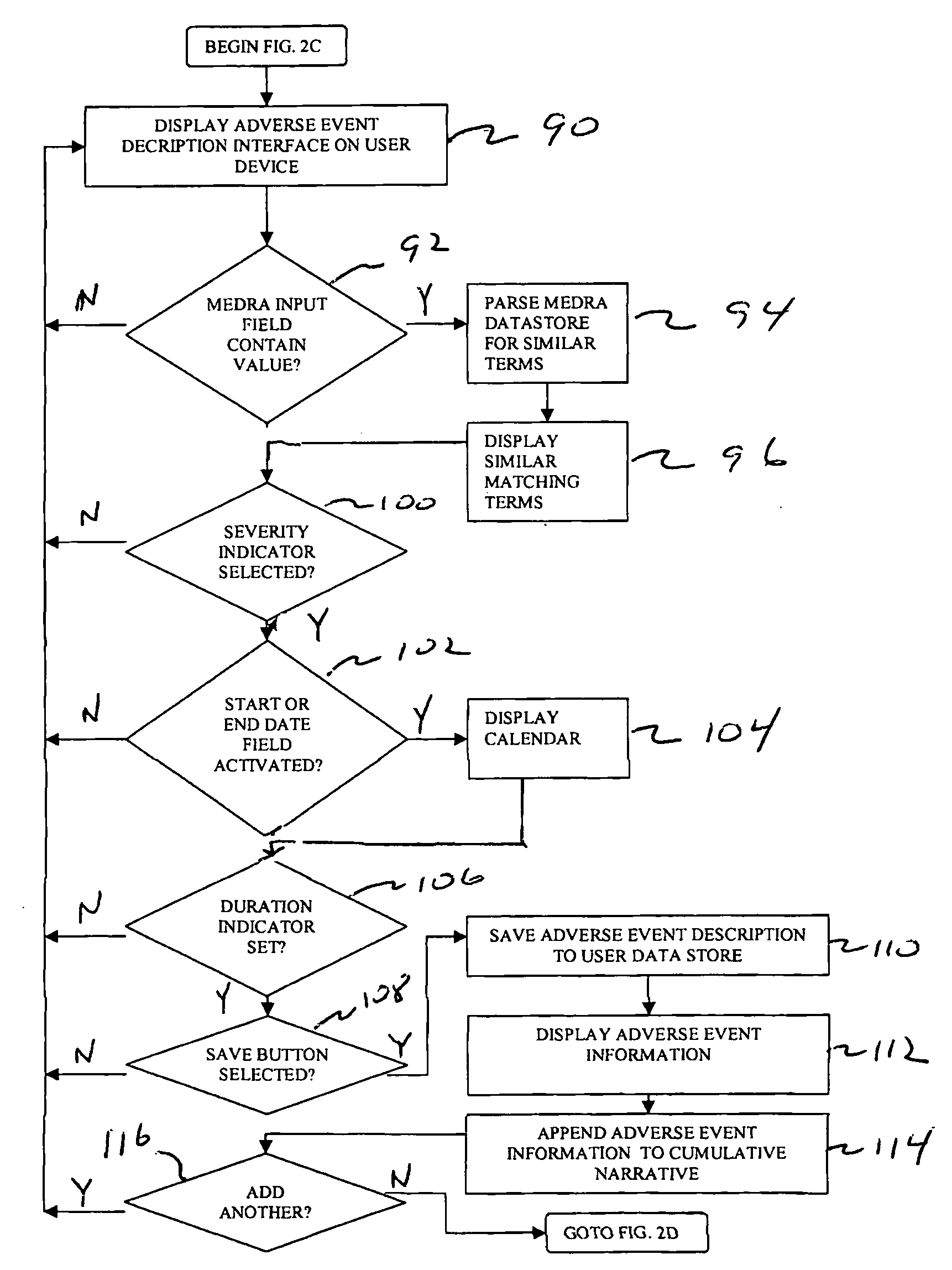 System and techniques for reporting adverse effects