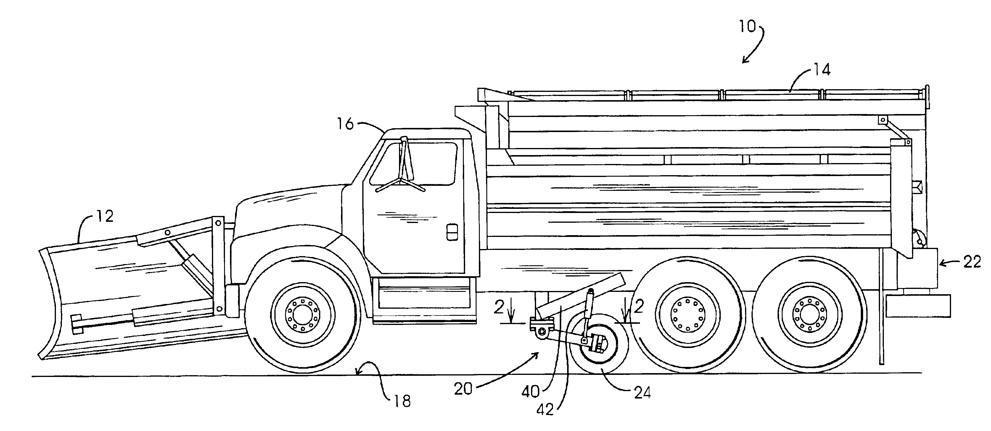 Roadway friction tester and method