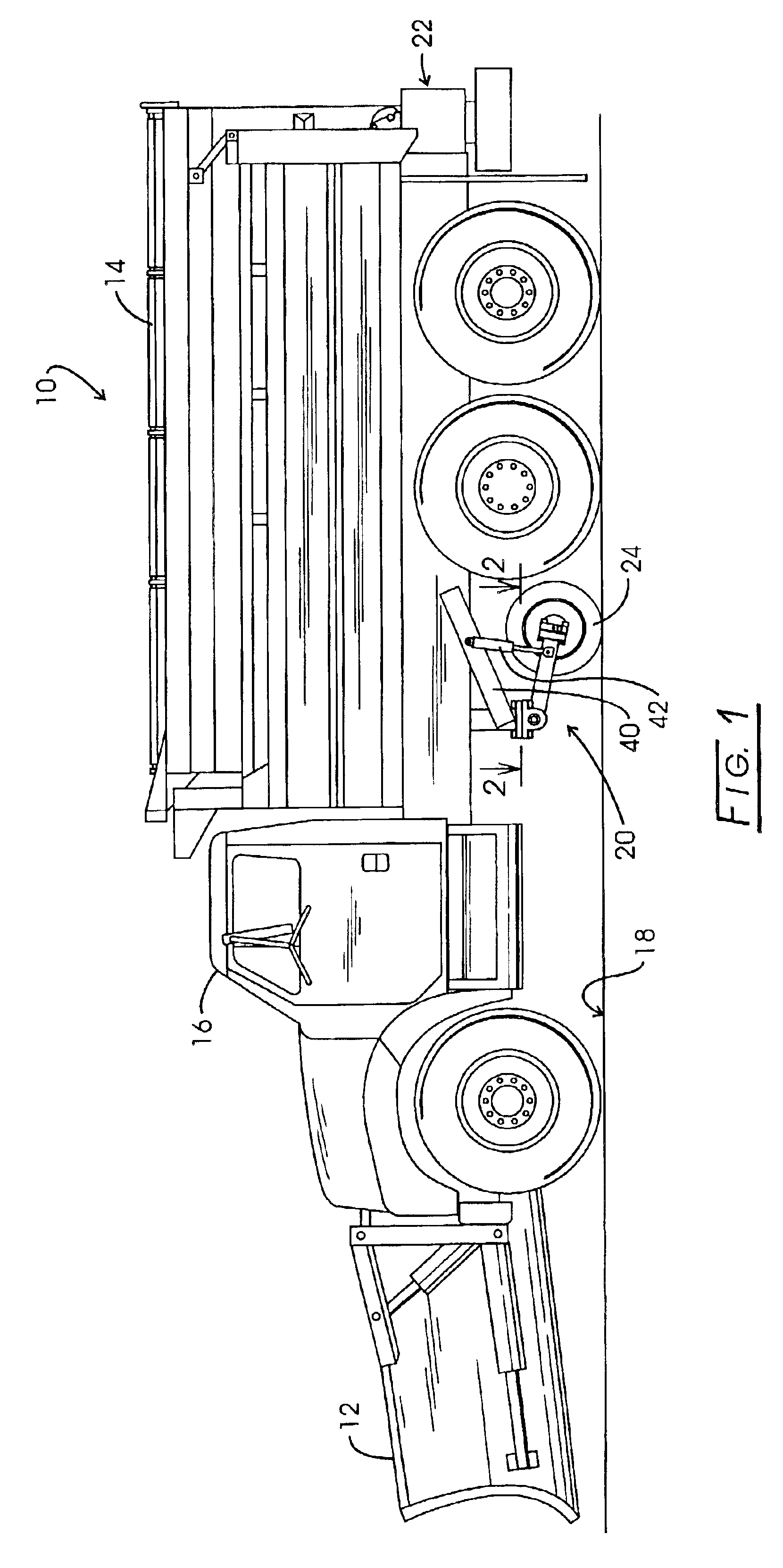 Roadway friction tester and method