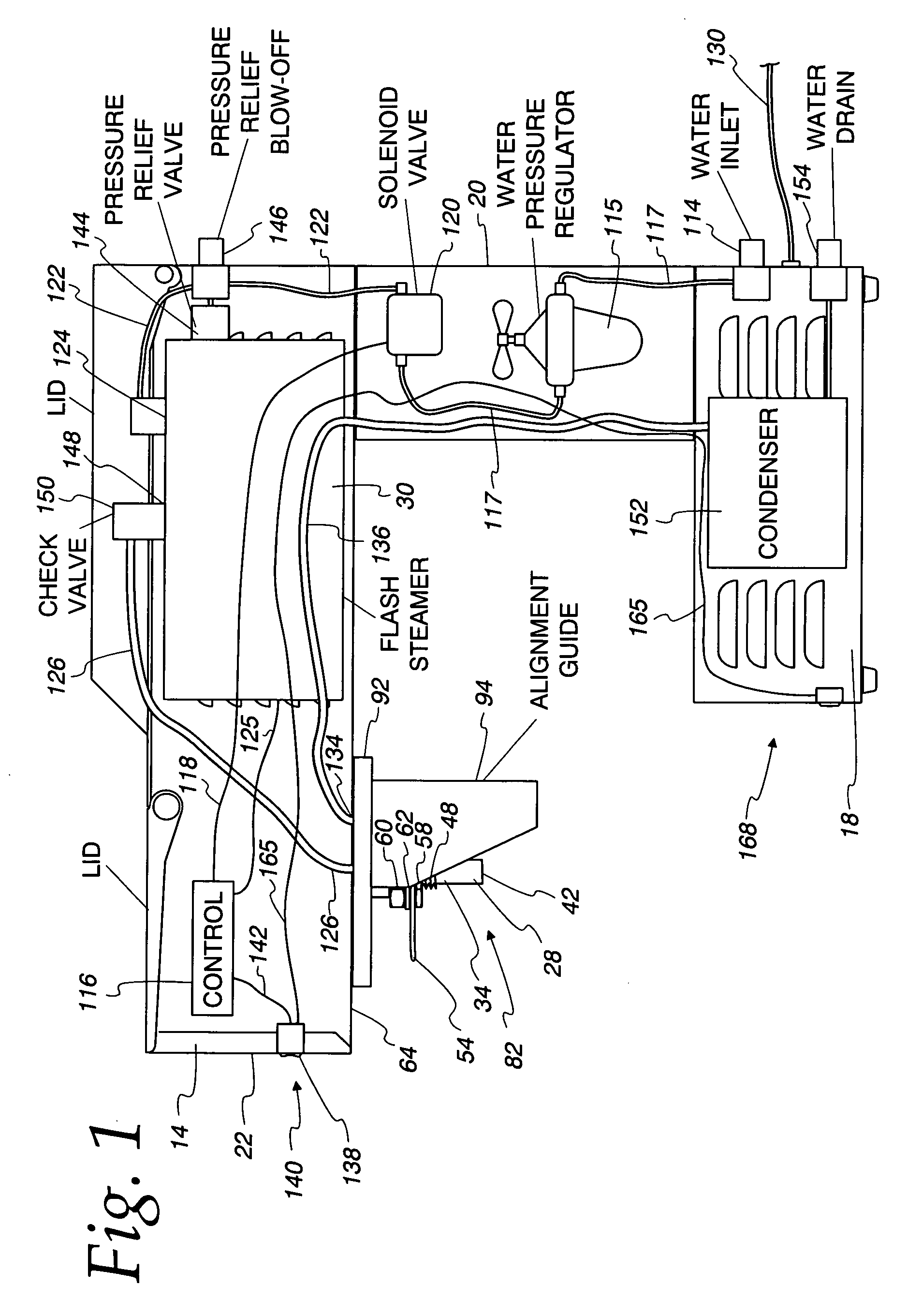 Steam injection cooking device and method