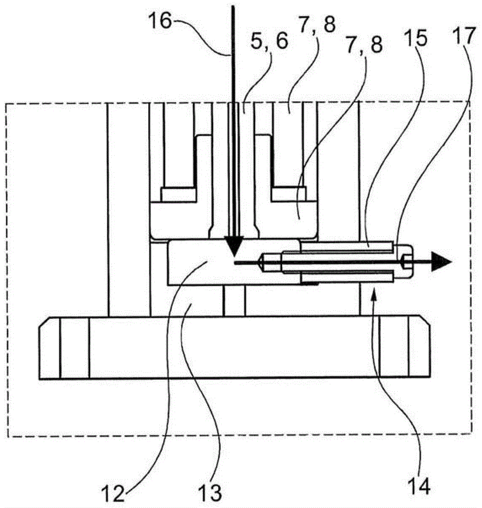 Ceramic riveting die with conductive core