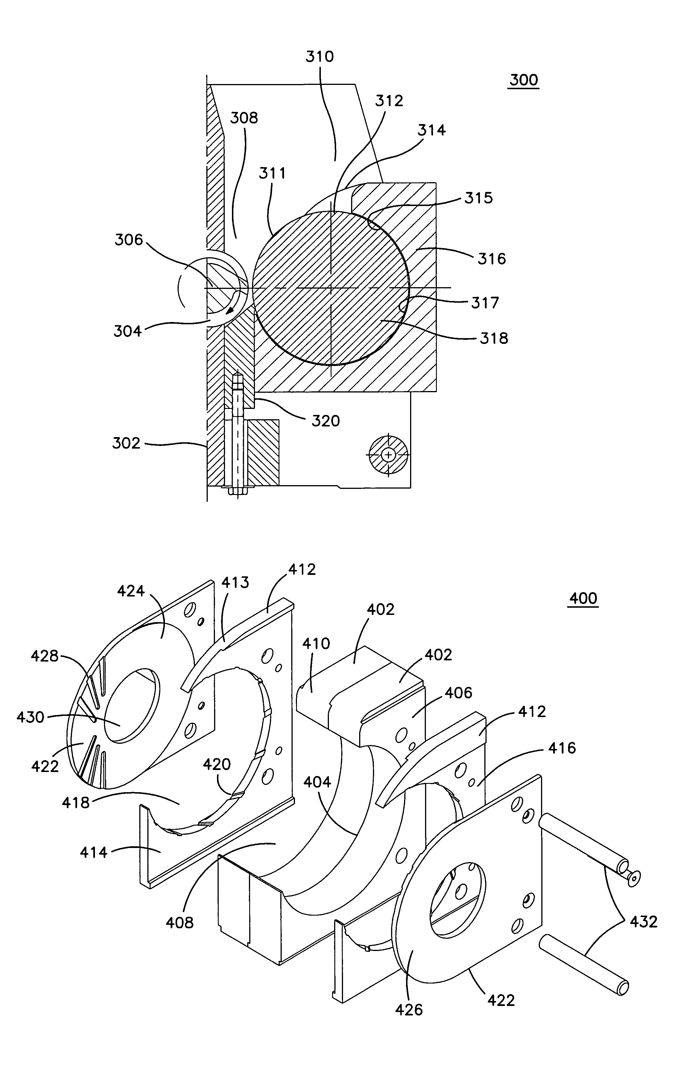 Leakage-free feed roll assembly for an extruder machine