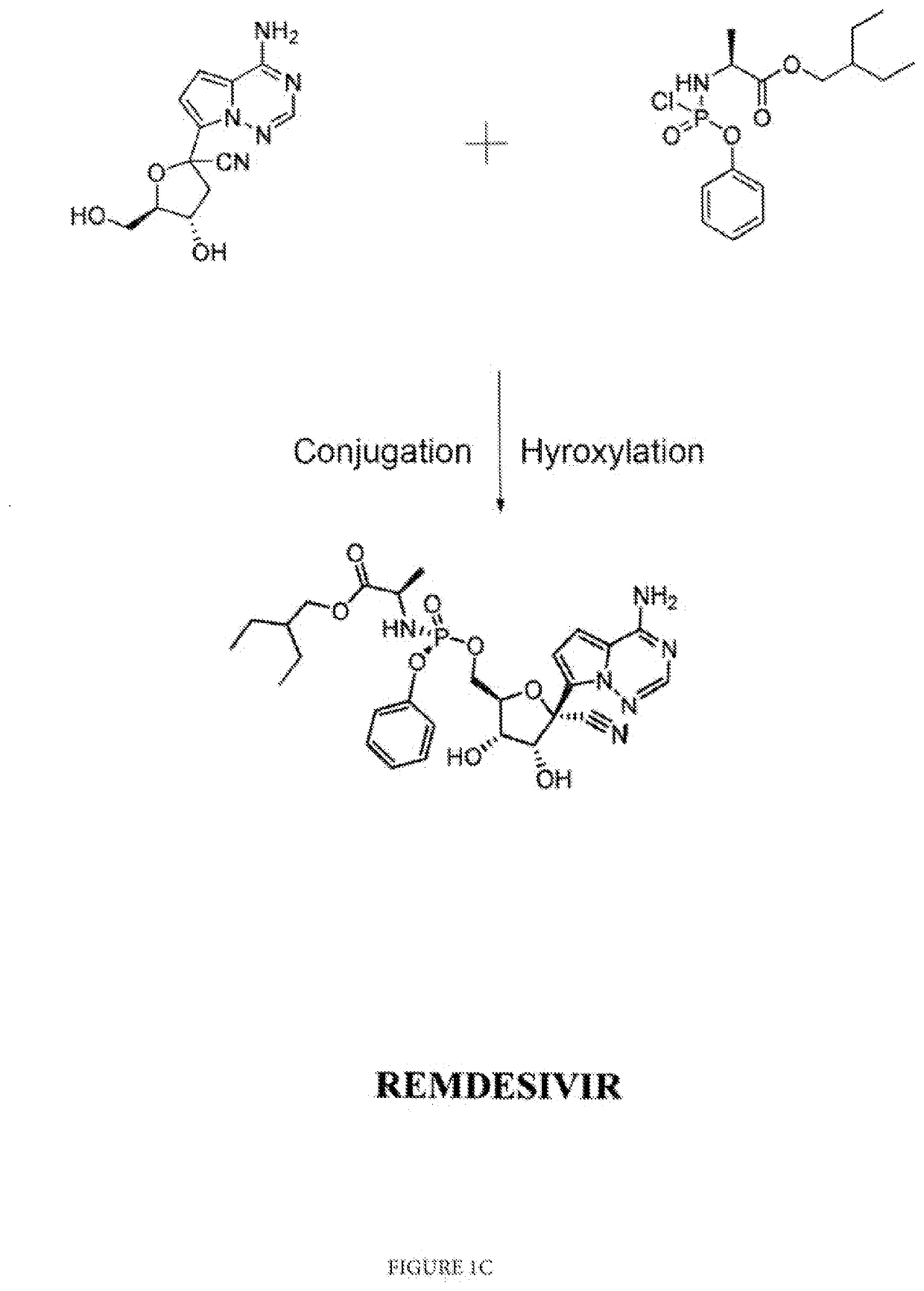Isomorphs of remdesivir and methods for synthesis of same