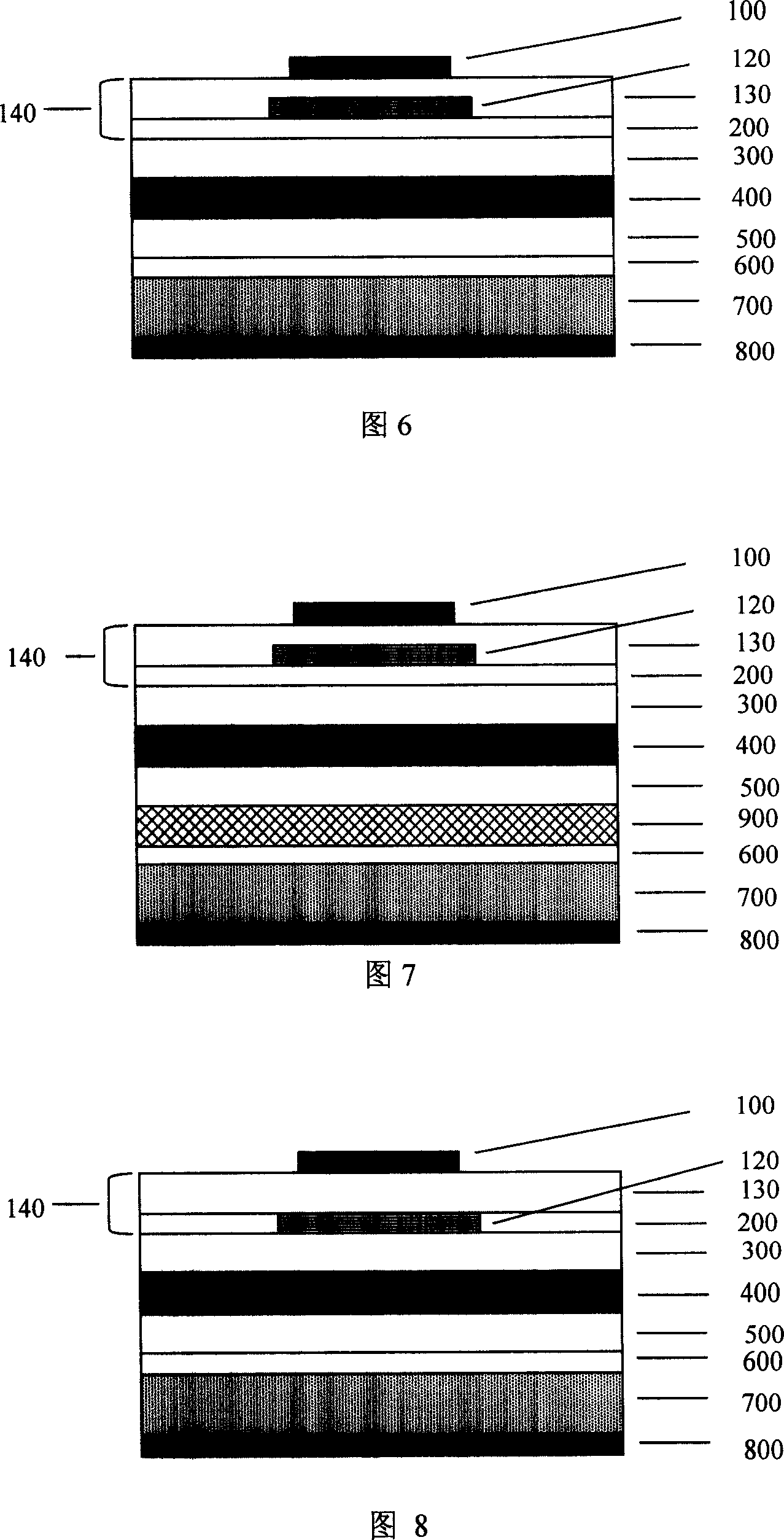 LED with the current transfer penetration-enhanced window layer structure
