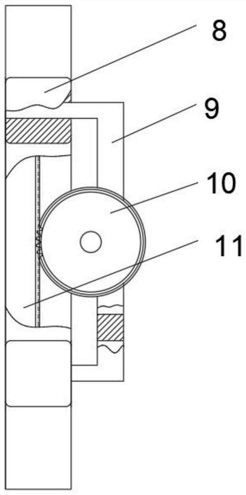 Mechanical structure based on wall grooving