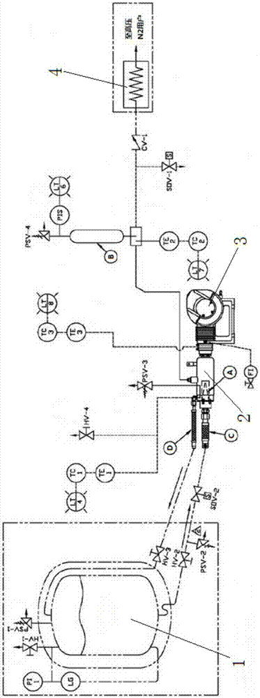 Air tightness checking device and method by liquid nitrogen pressurization and gasification