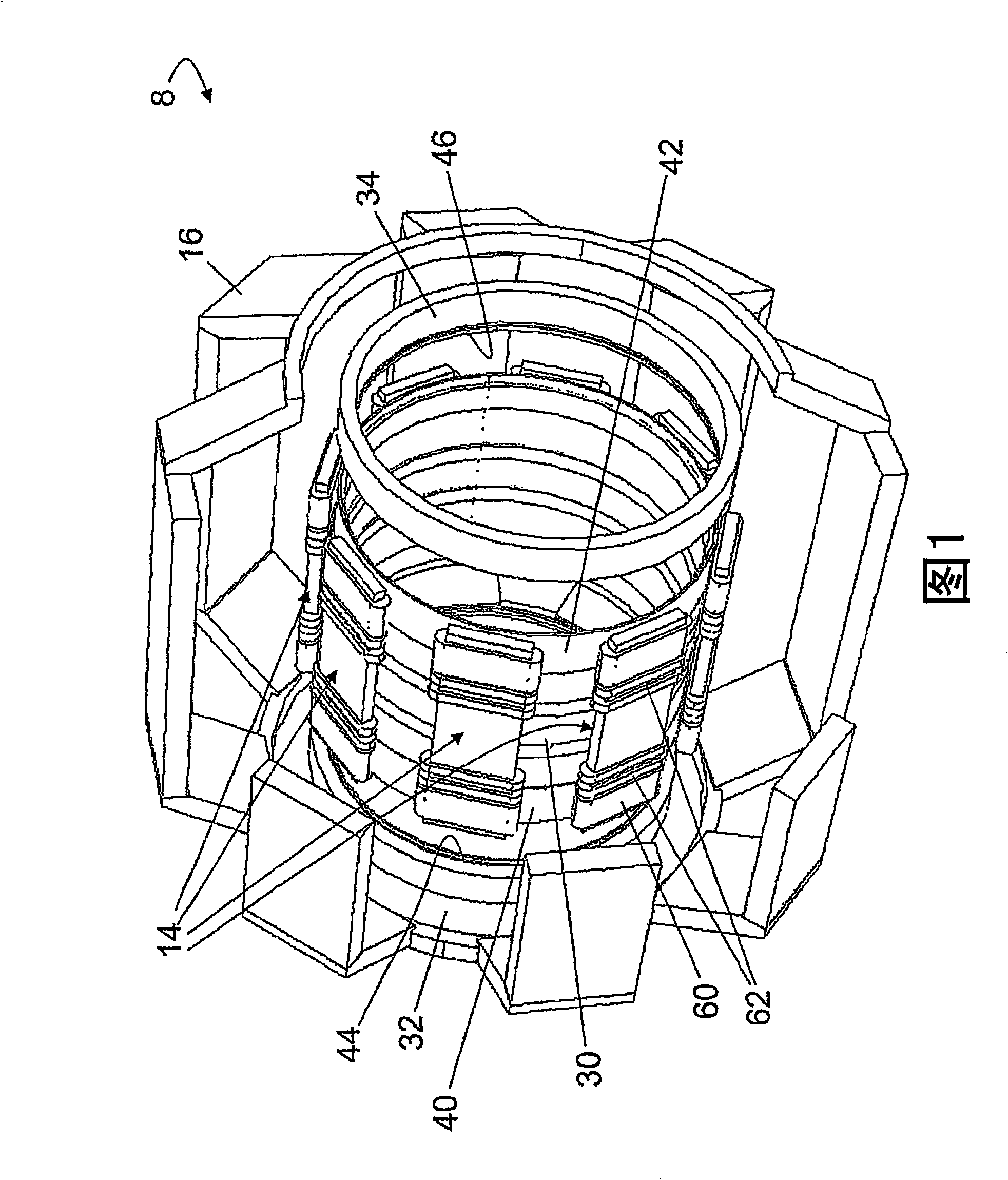 Magnetic resonance scanner with a longitudinal magnetic field gradient system
