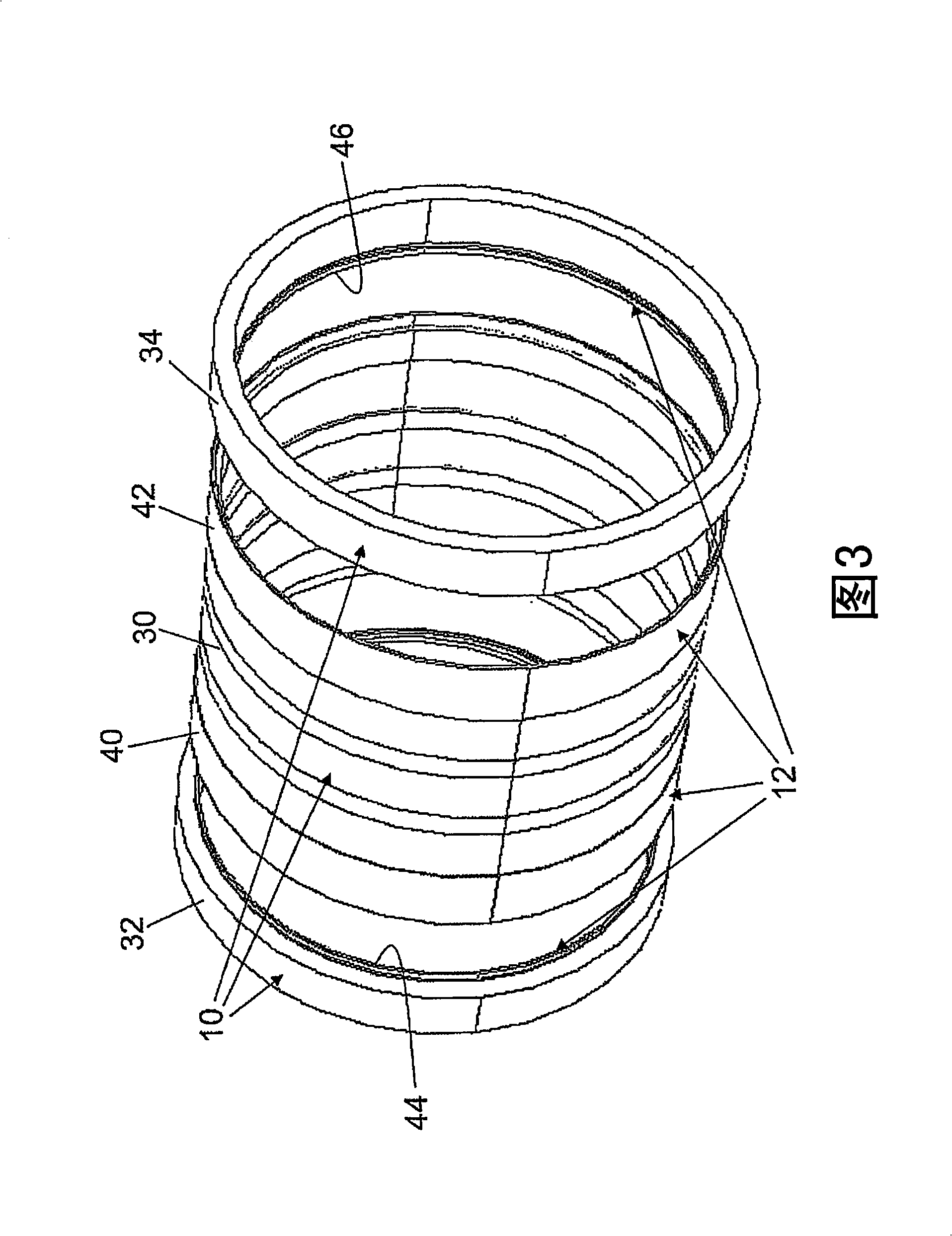 Magnetic resonance scanner with a longitudinal magnetic field gradient system
