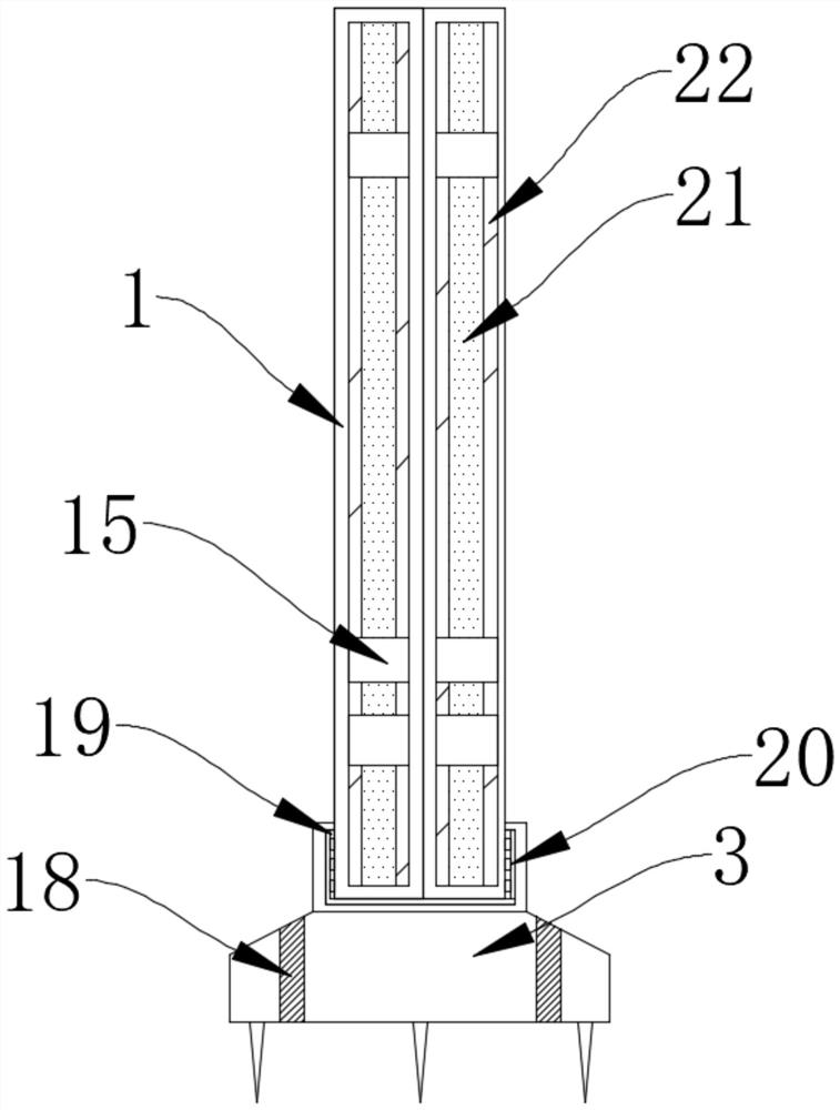 Sound insulation protective fence for railway traffic