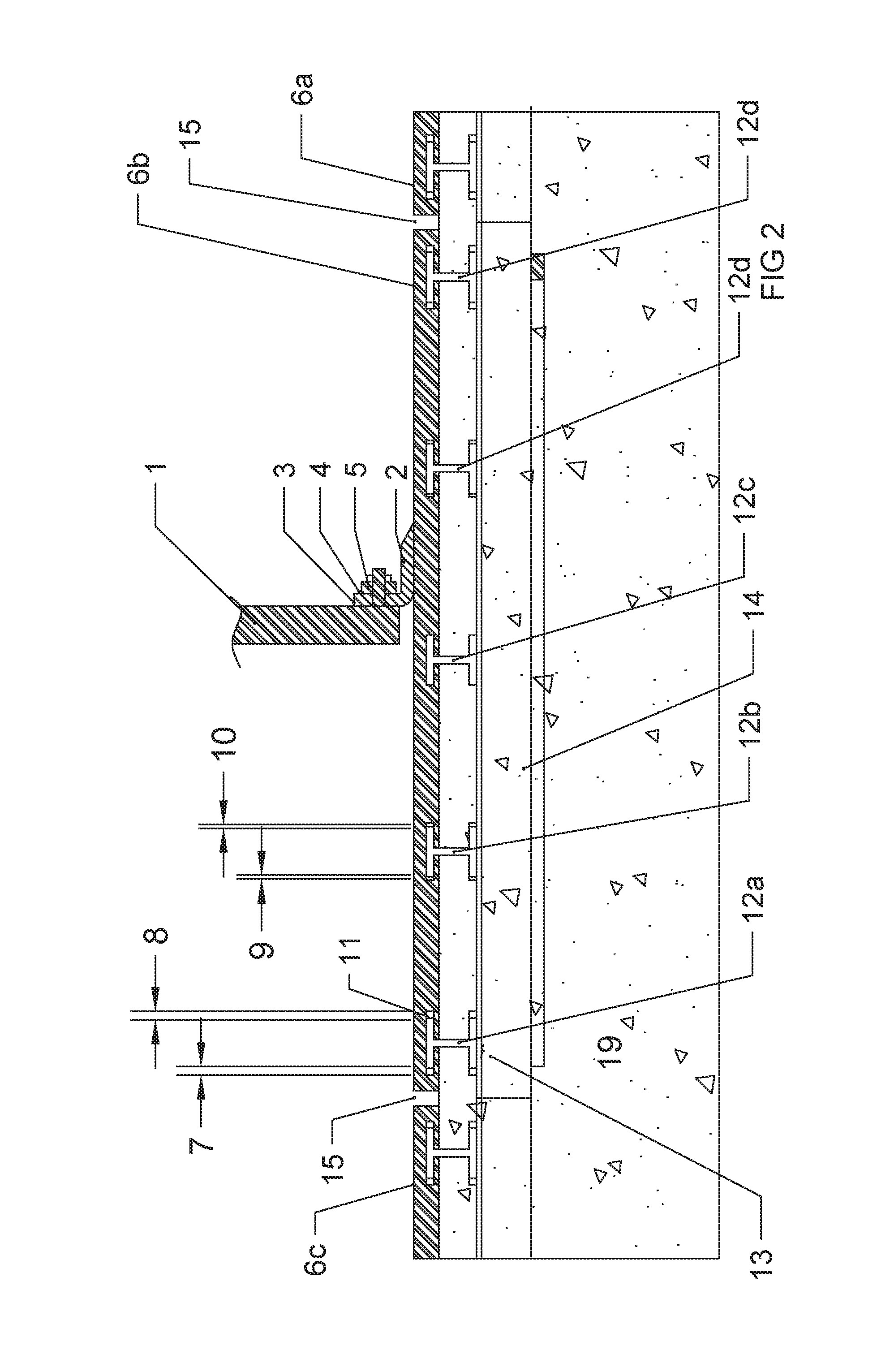 Abutment Plate for Water Control Gate
