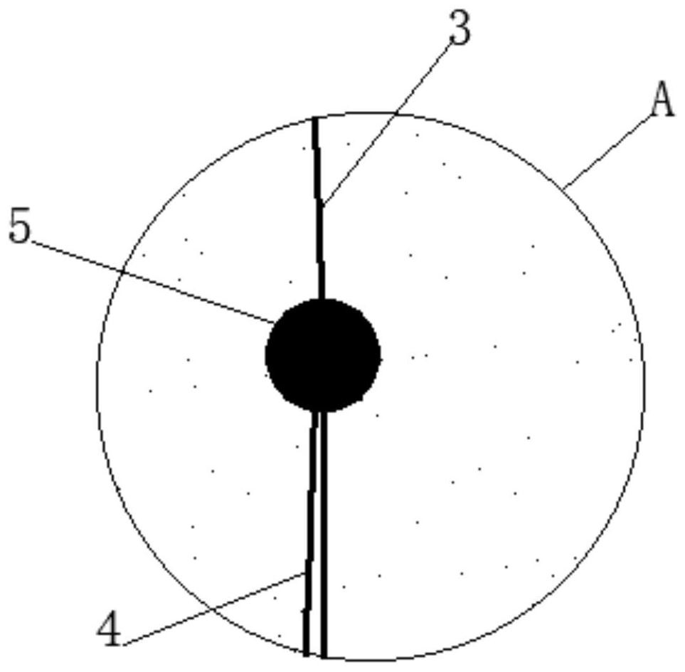 A kind of crack-resistant concrete structure and construction method thereof