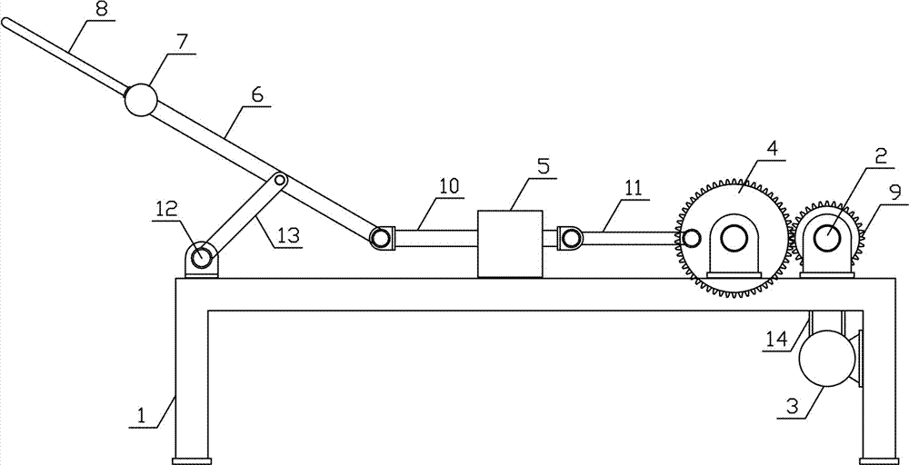 Wool spinning feeding loosening mechanism