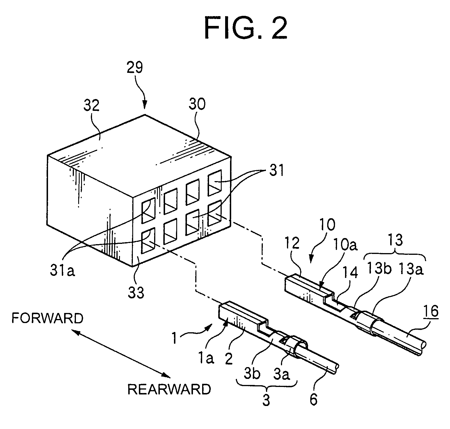 Connector terminal having electrical wire and connector receiving the same