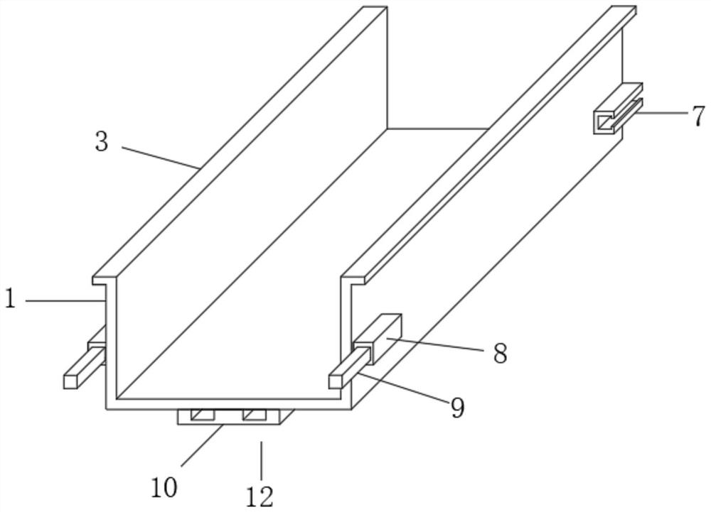 Furnace program control upstairs cable bridge convenient to splice, and use method thereof