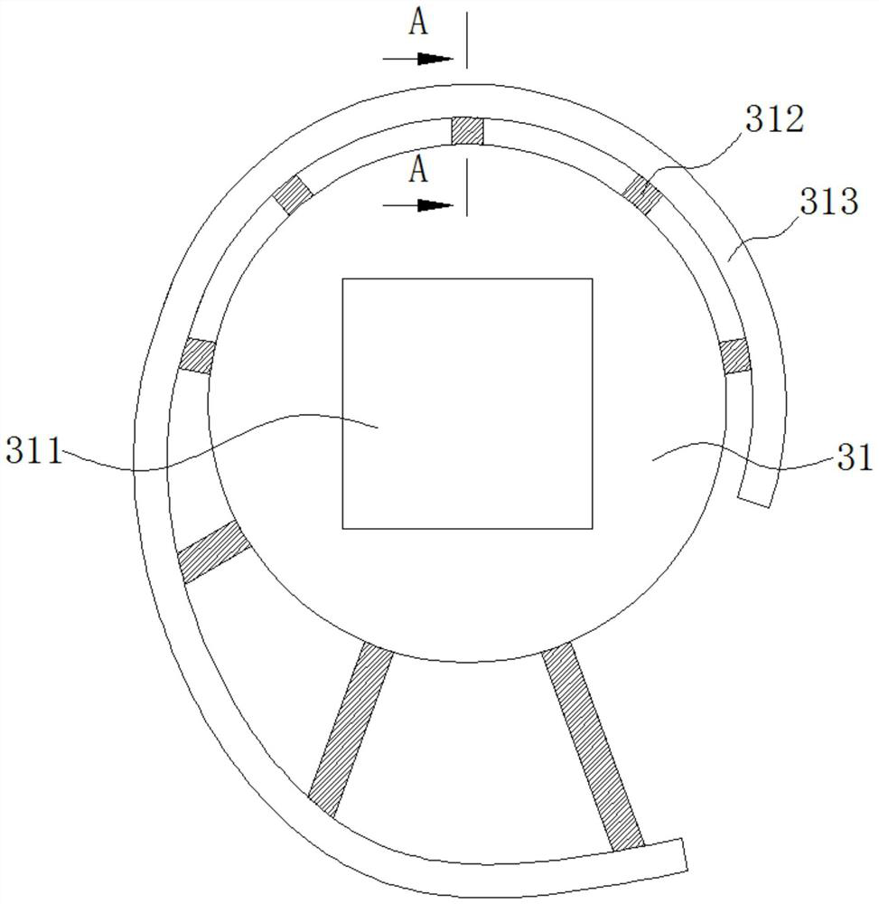 A four-roller raw cotton opening and impurity removing device for textile use