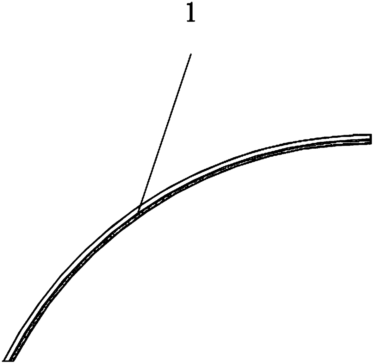 Composite arch covering for large cesspool