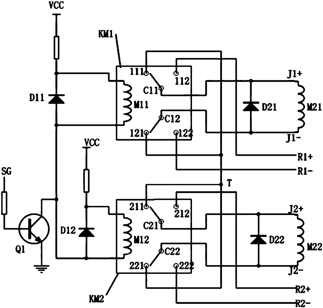 A system for increasing the positioning torque of stepper motors