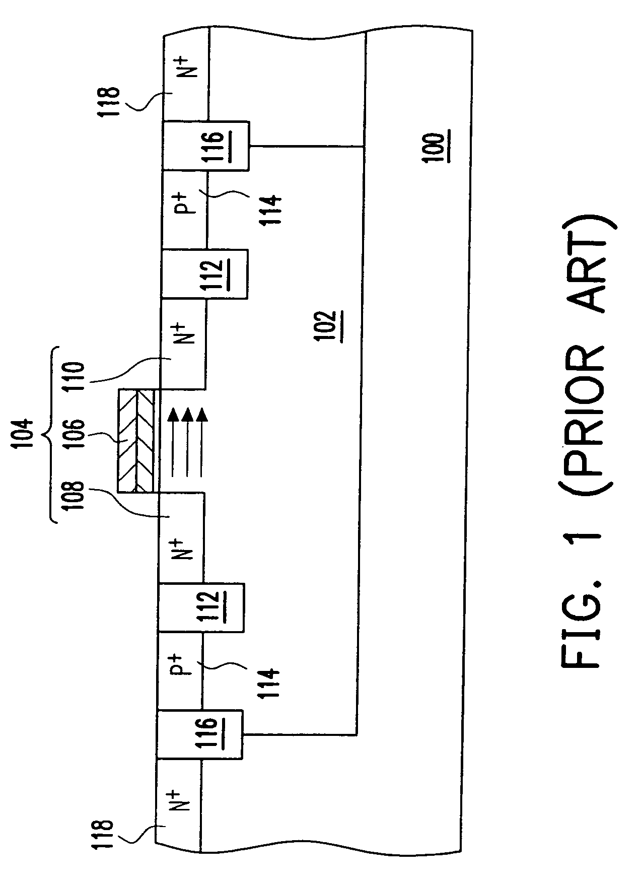 Structure and fabrication method of electrostatic discharge protection circuit