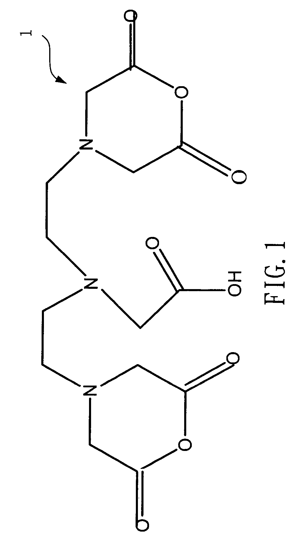 Method for manufacturing diethylene triamine pentaacetic acid derivative