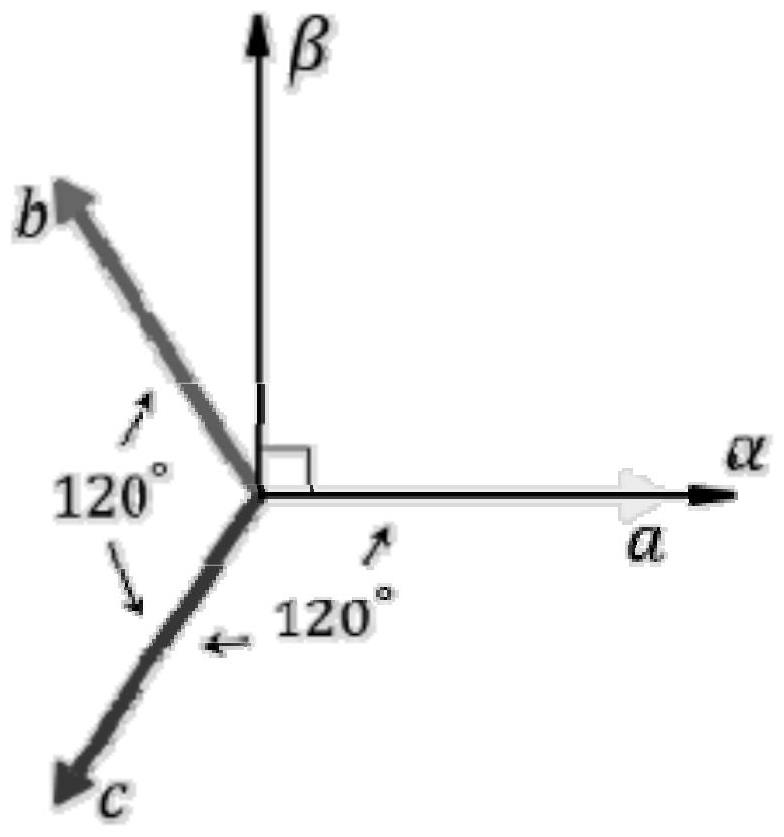 Flux linkage identification method based on reduction of three-phase endpoint voltage to resultant vector voltage