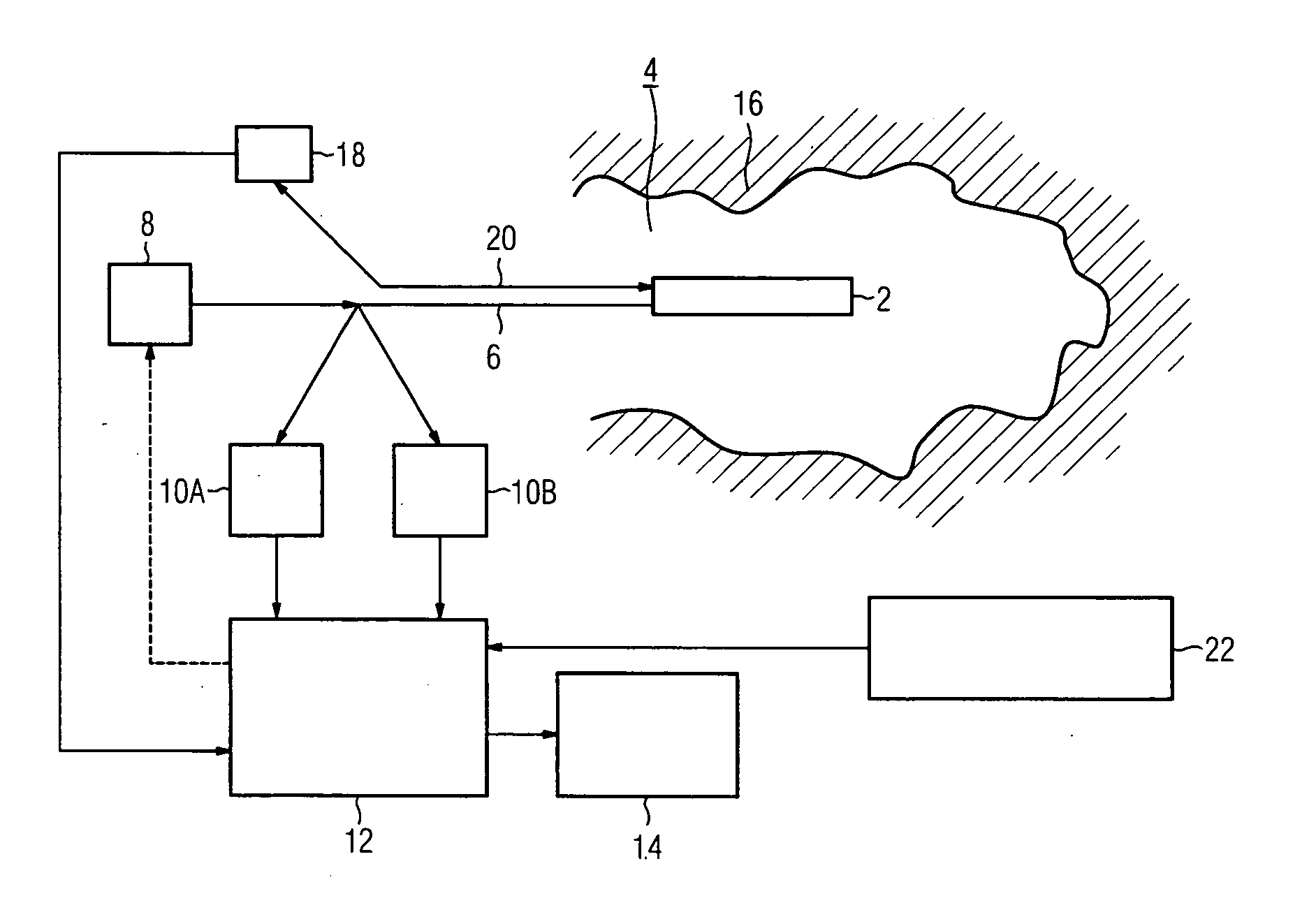 Method for medical imaging and a medical imaging system