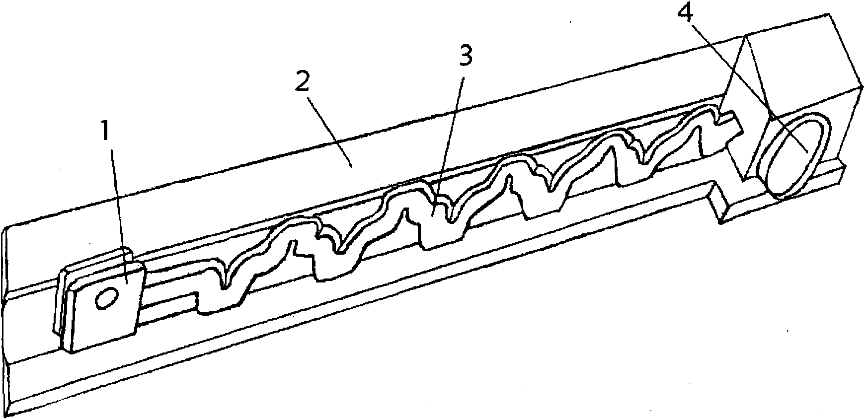 Whole-field testing method for internal flow of drip emitter maze flow channel