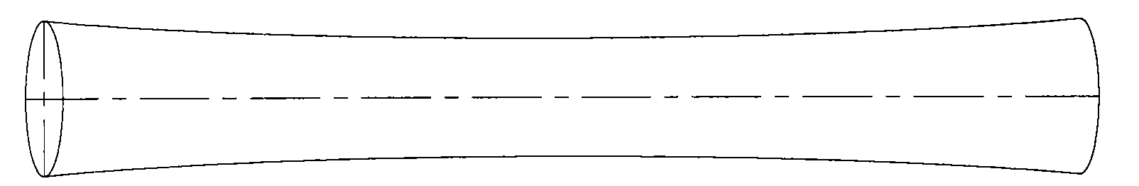 Method for machining slender friction roller