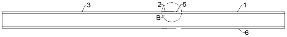 Water stop device for preventing water leakage of through hole and processing method thereof