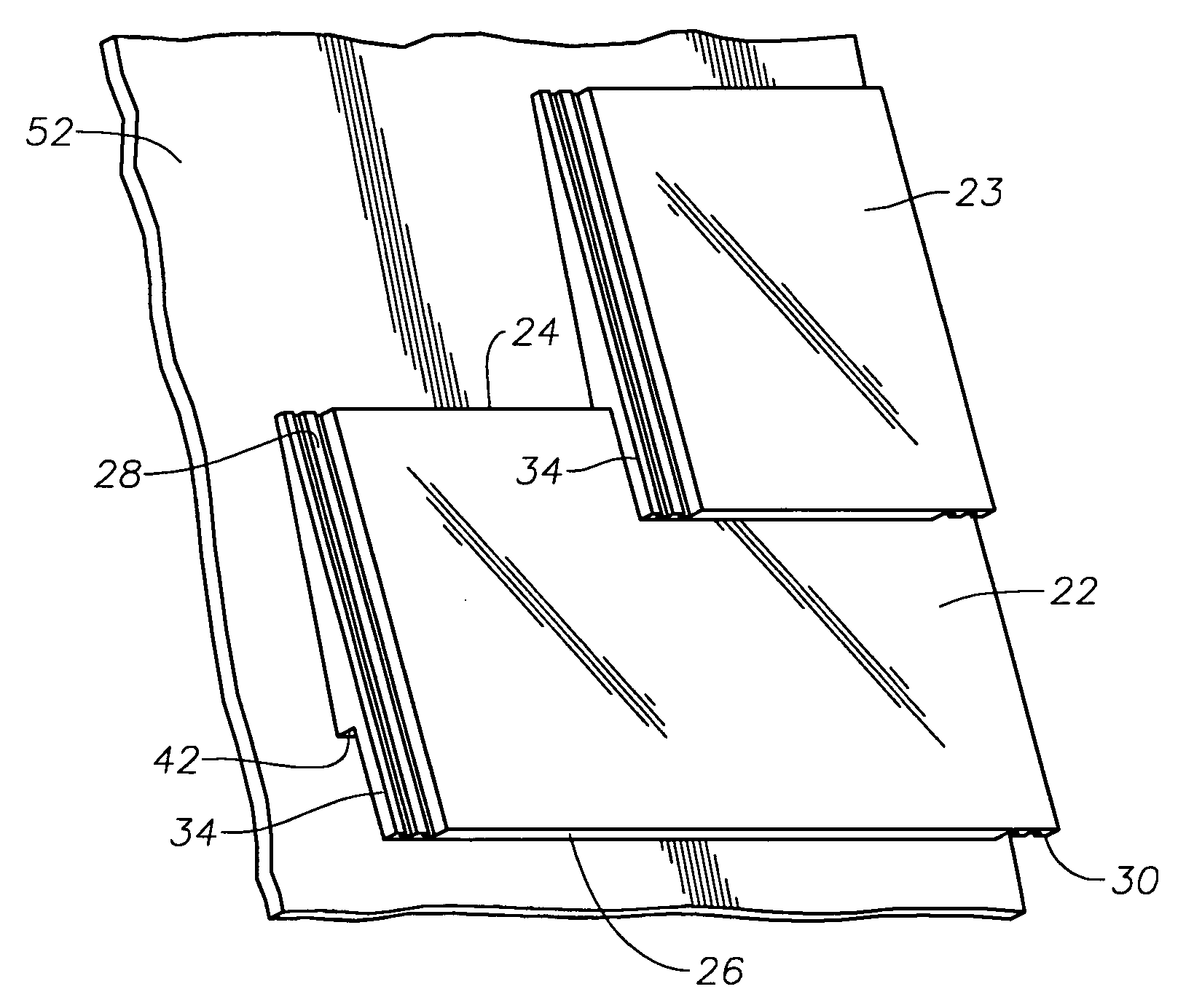 Insulated pitched roof system and method of installing same