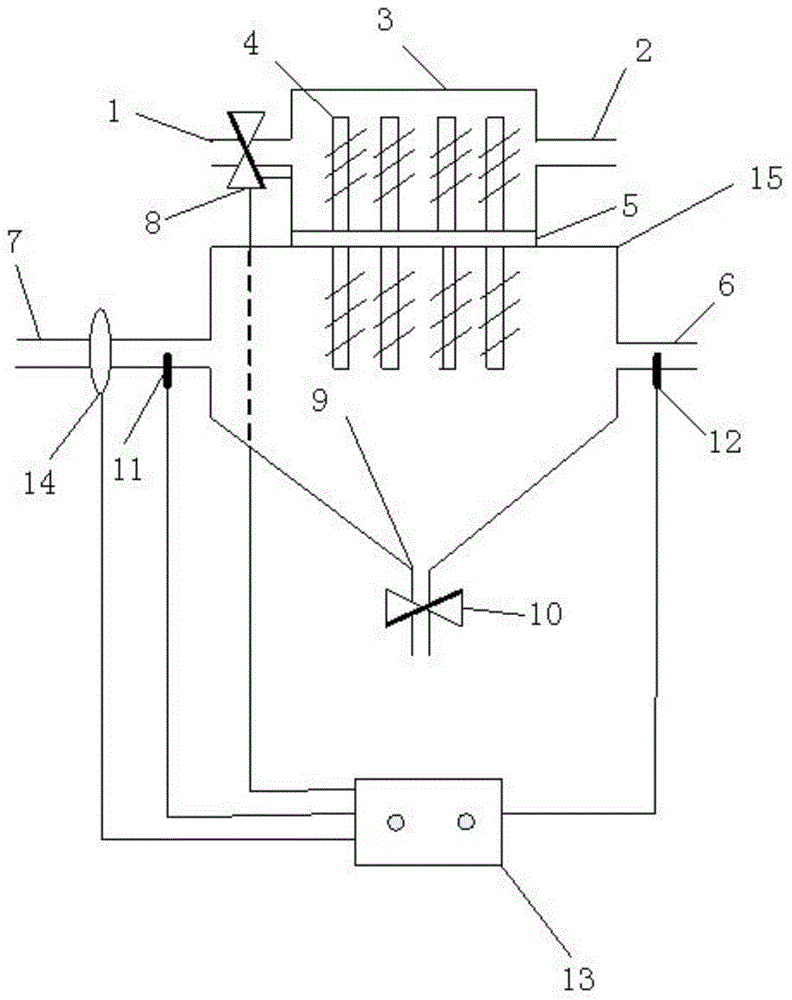 Waste heat recovery device and process for dusty flue gas