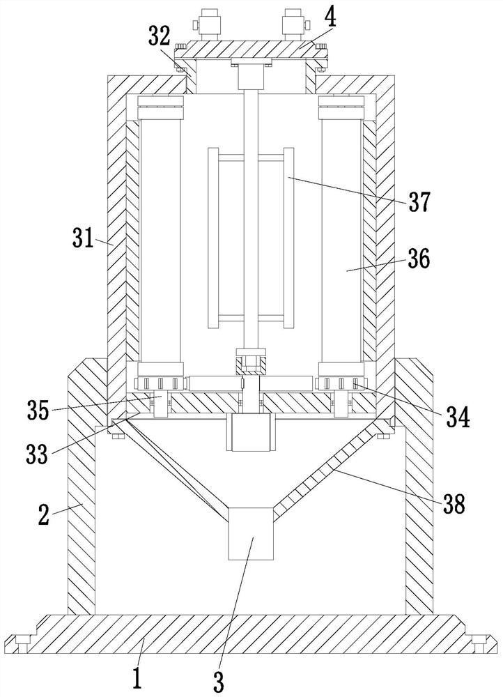 Soybean blend oil production device