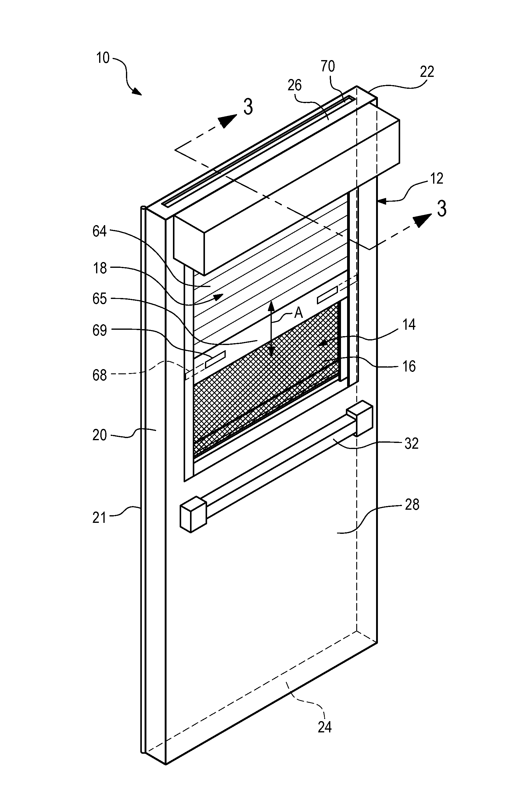 Apparatus and method for an armor door