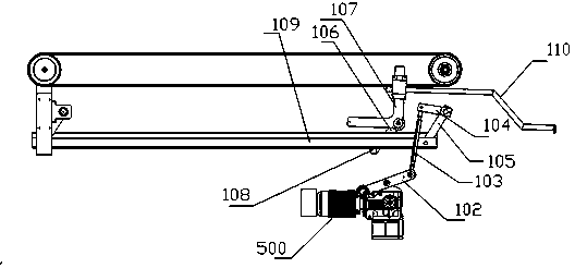 Medium package machine driving device