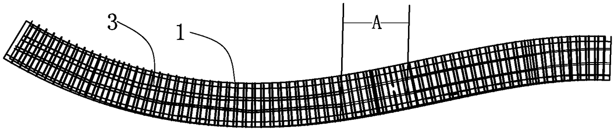 A method for assembling a steel box girder of a curve bridge by a sliding method