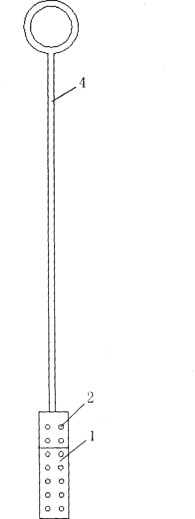 Drinking water purification treatment material, and manufacturing method and use thereof