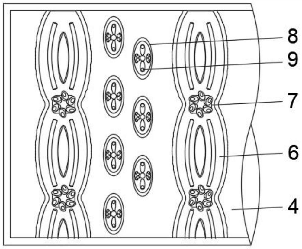 Air spinning device with cleaning device