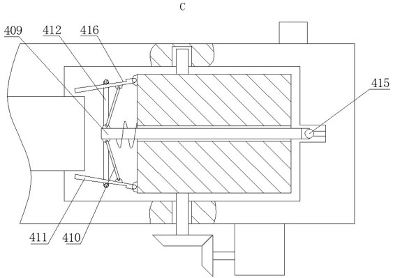 A wool cutting device for brush production and processing