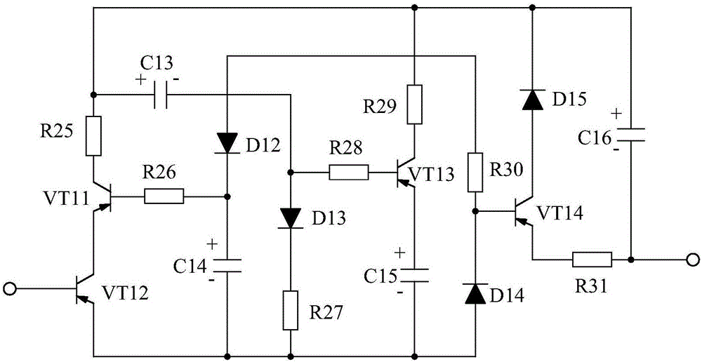 Pulse-adjusting infrared antitheft alarm system based on surge protection