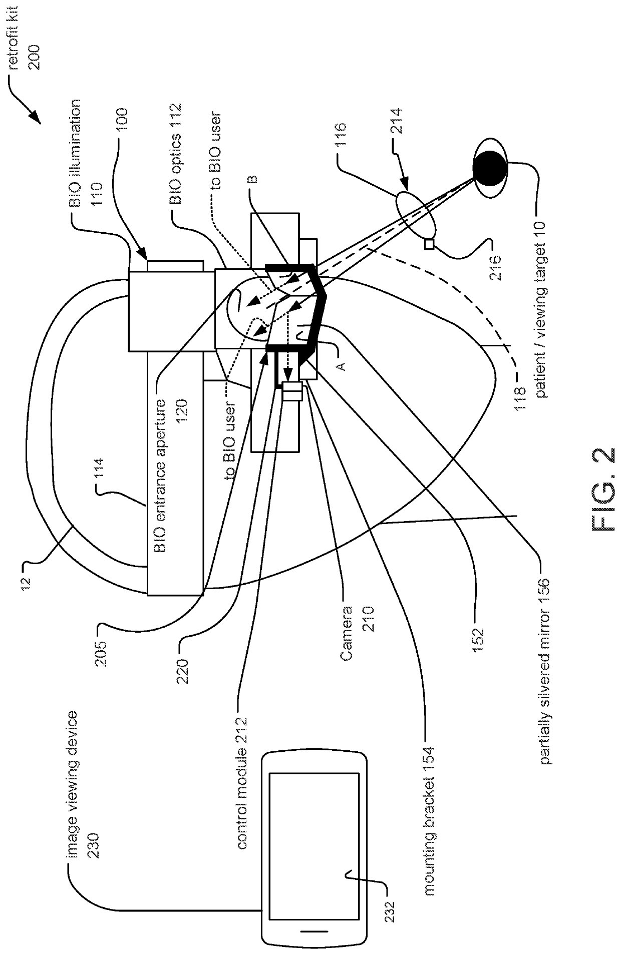 Camera/video adaptation system, method, and kit for binocular indirect ophthalmoscope device