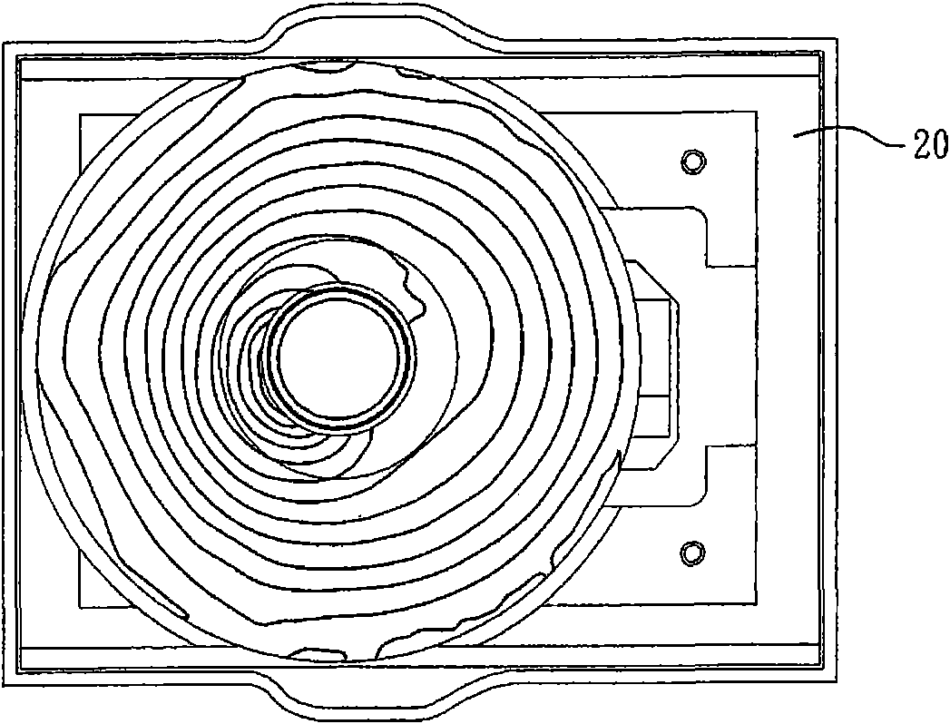 CD-ROM capable of inhibiting vibration of CD tablet