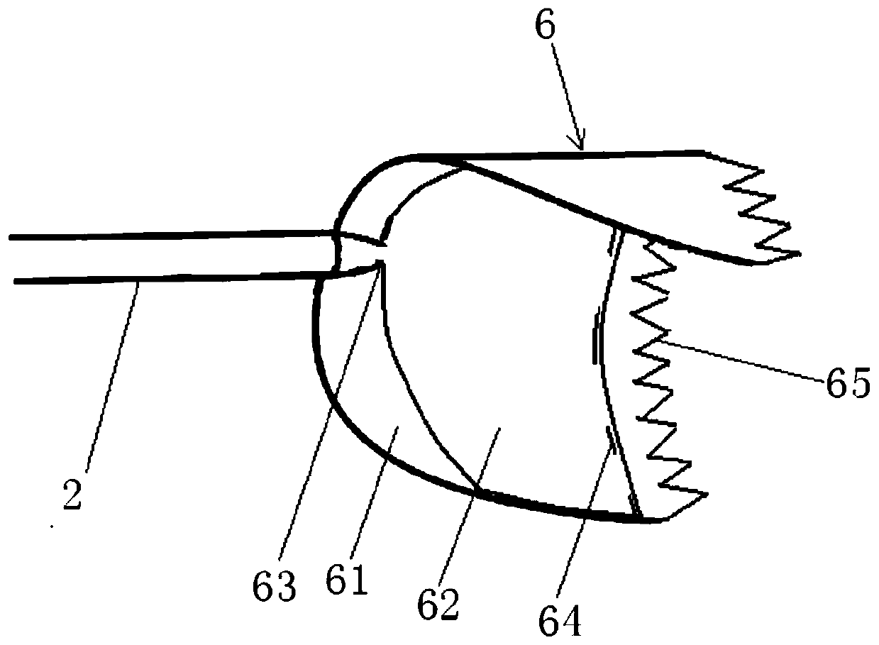 Method and construction tool for removing pull rod in soil