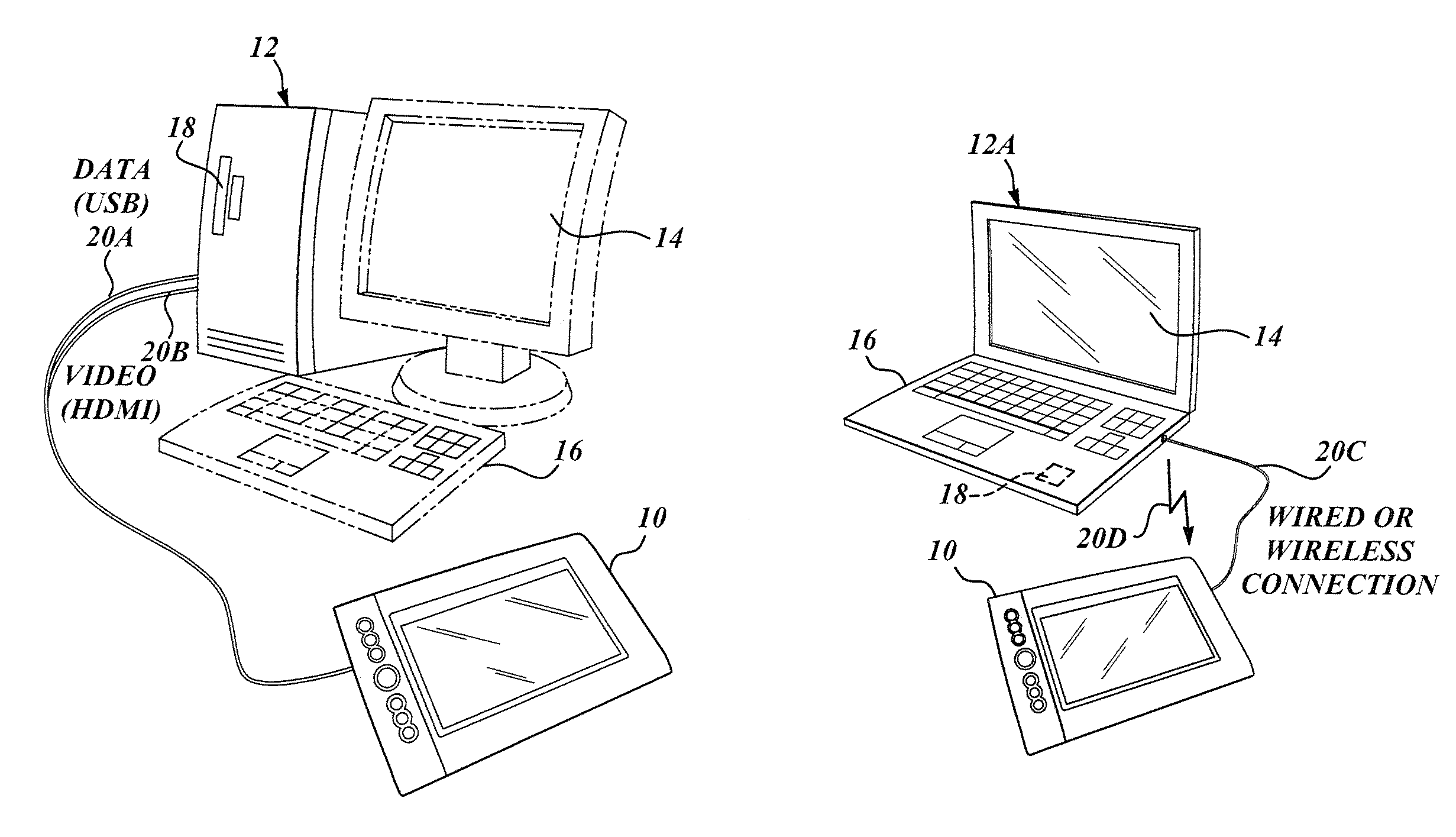 Pen/touch tablet computer having multiple operation modes and method for switching operation modes