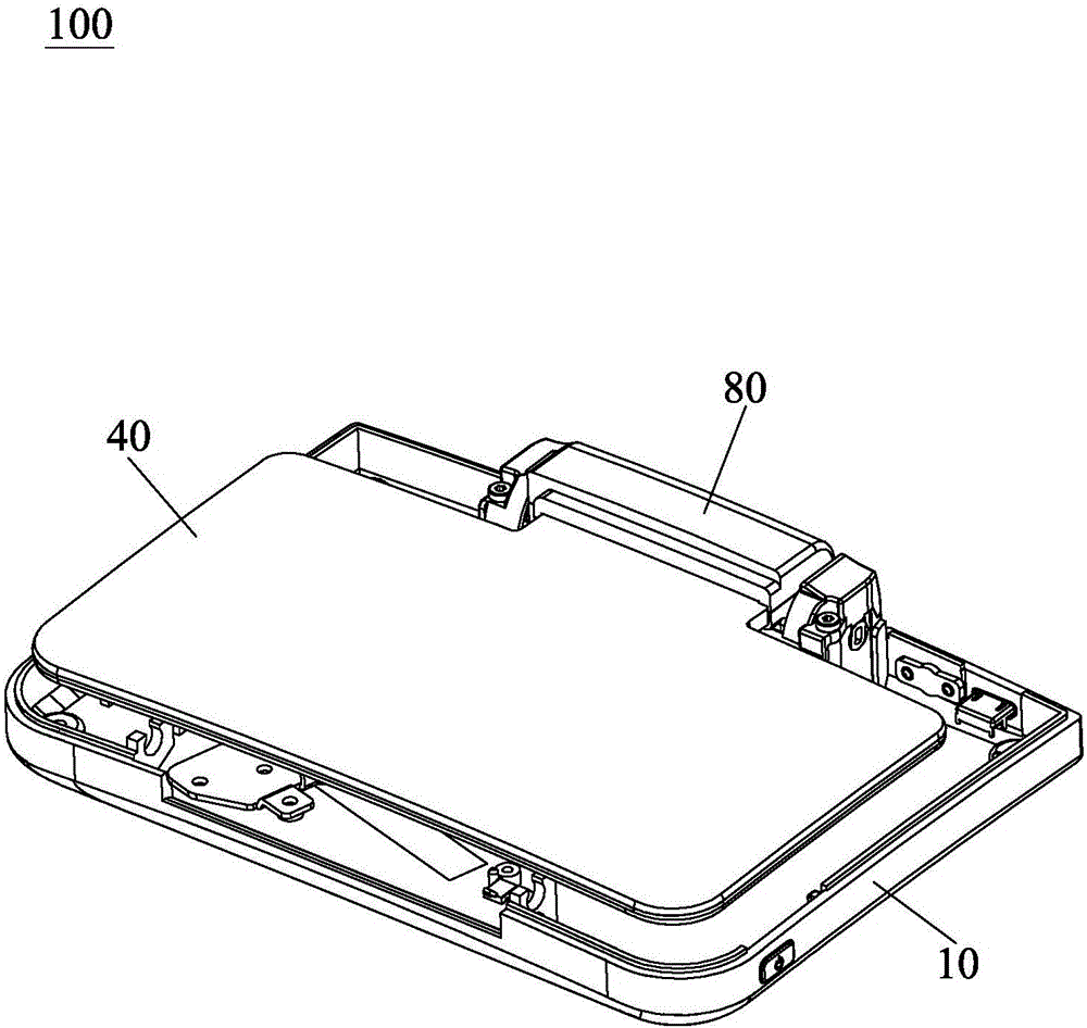 Double-shaft rotating type reflecting screen device