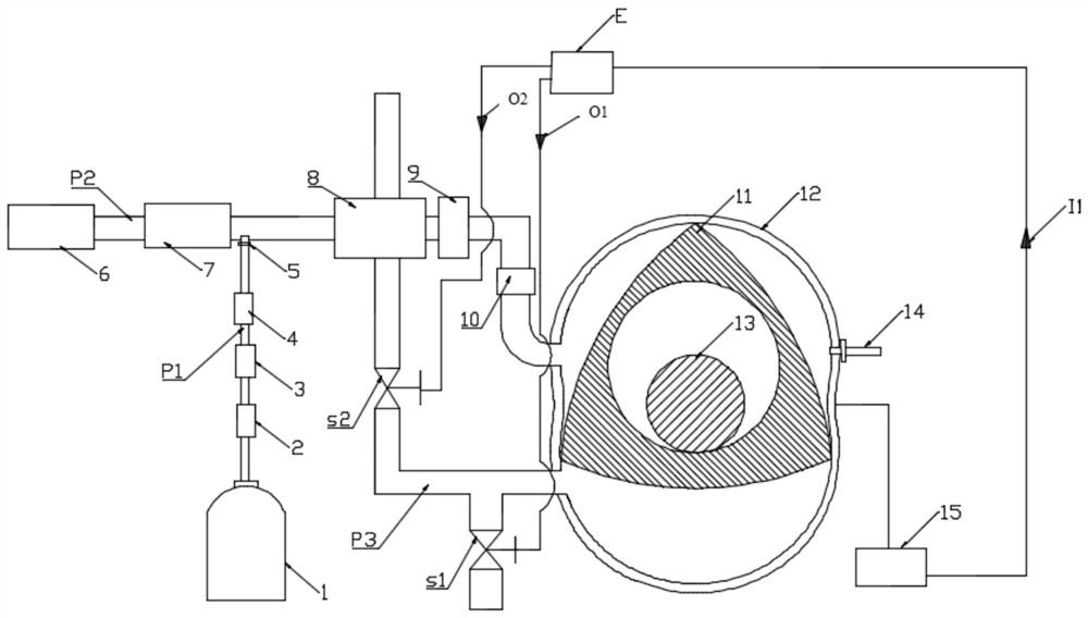 A control method for a supercharged Wankel hydrogen rotary engine