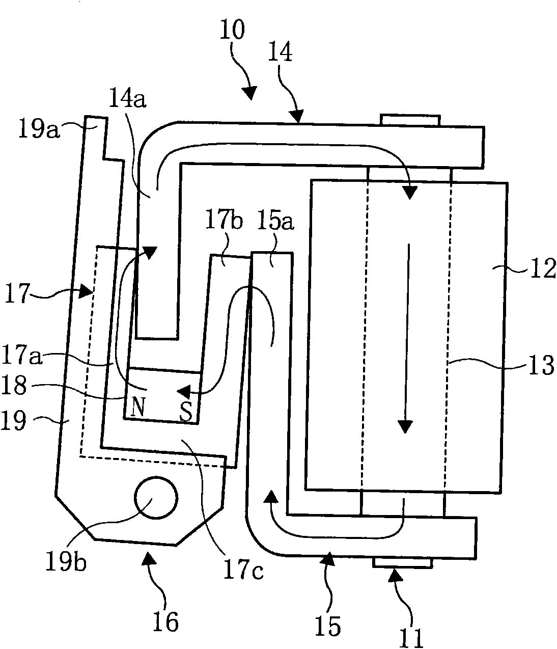 Electromagnet device and electromagnetic relay