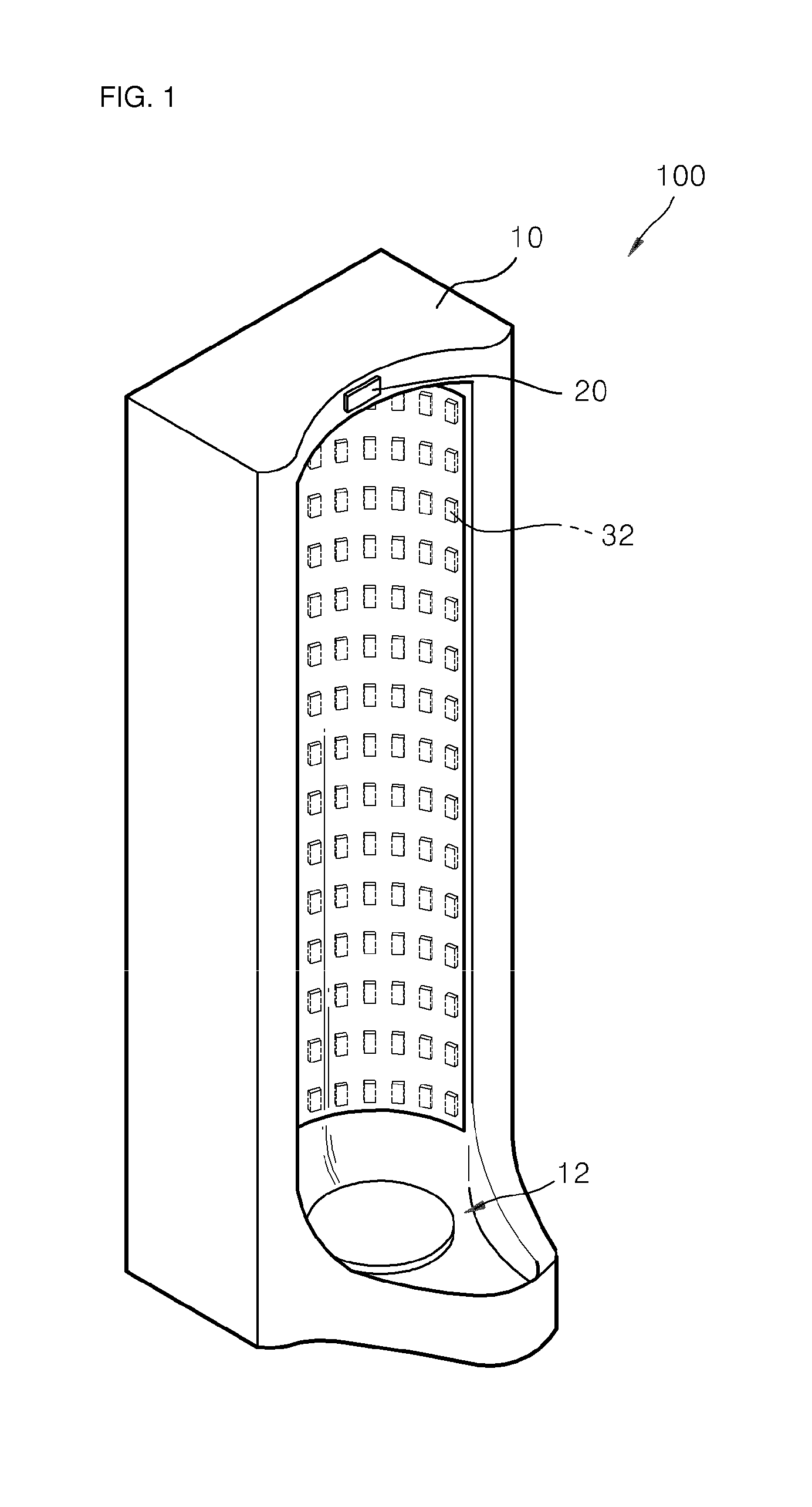 Urinal where imaging device is installed